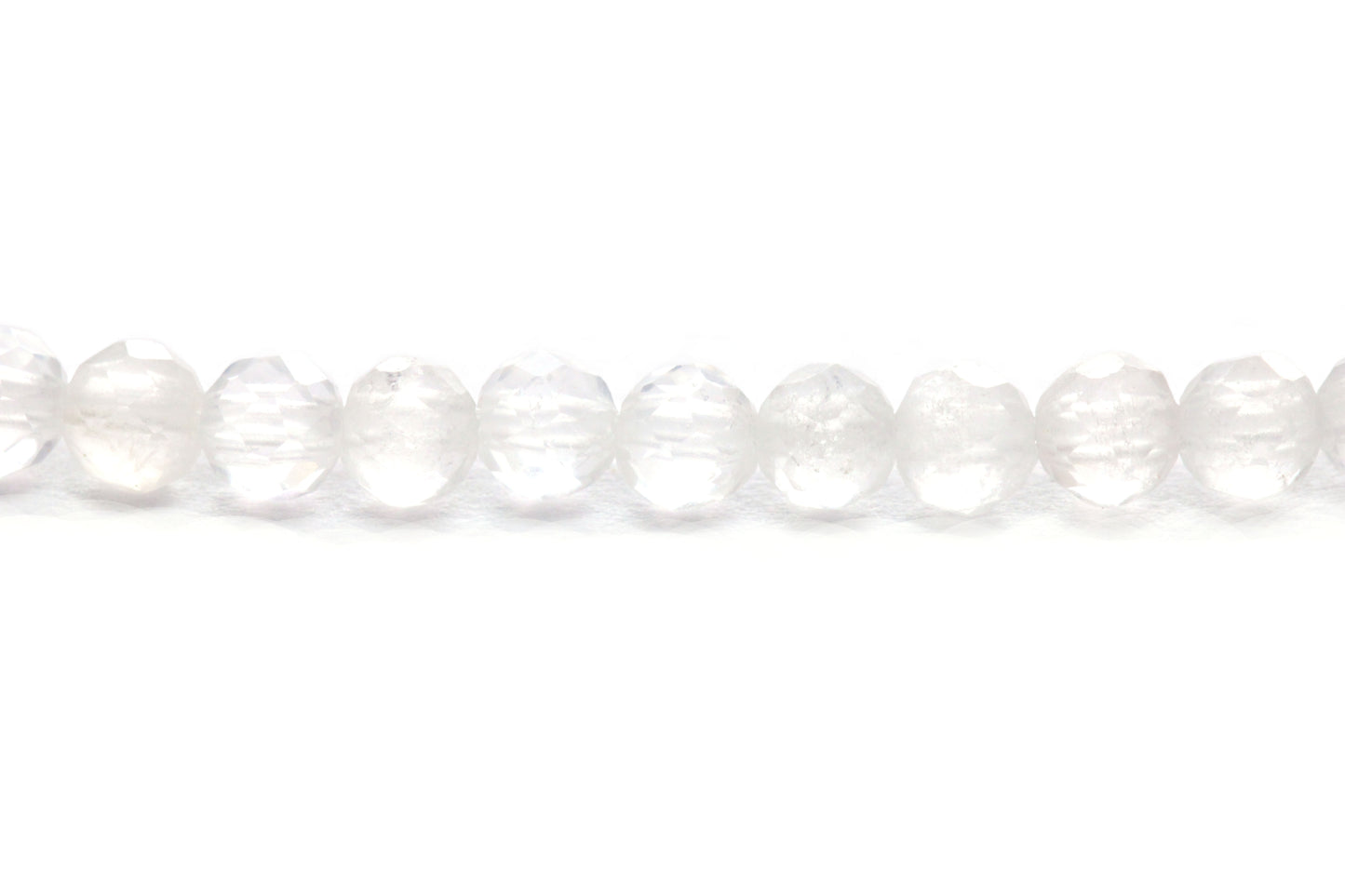 Bergkristall Edelstein Armband 3mm facettiert