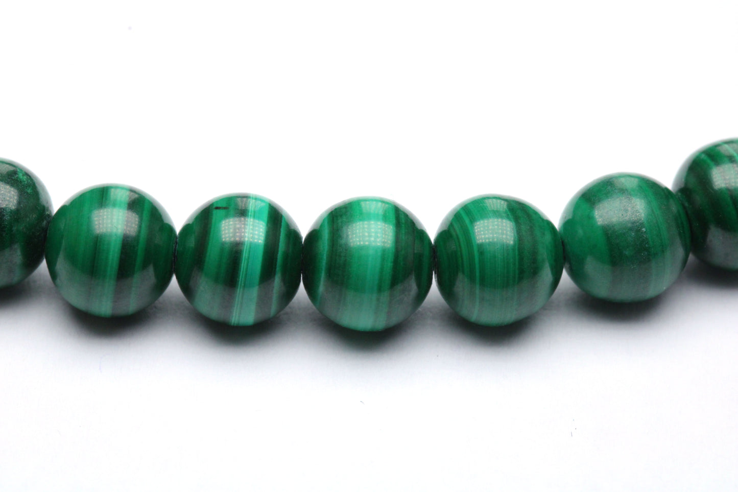 Malachit AAA Edelstein Armband mit Edelstahlherz