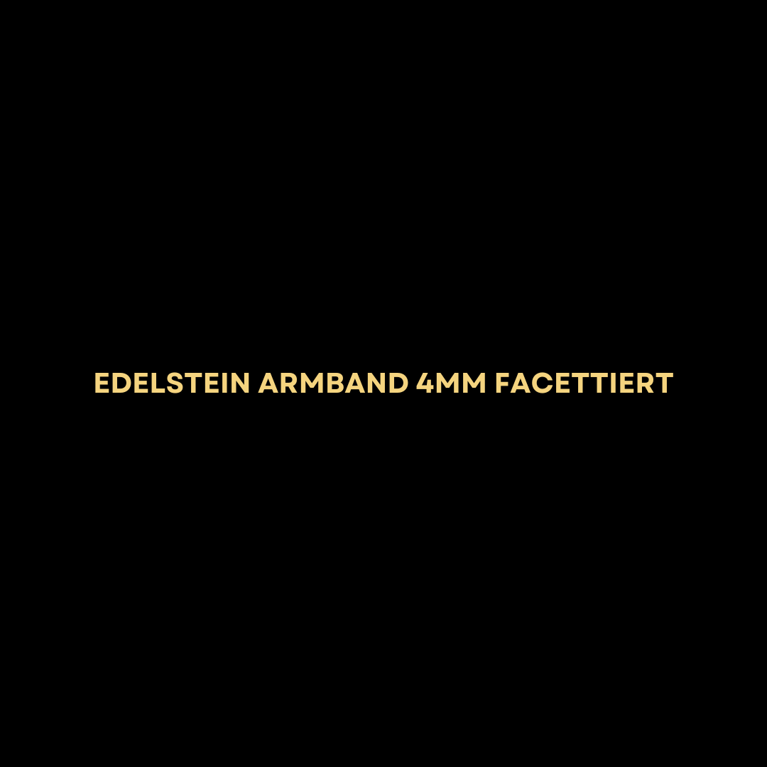 Edelstein Armband 4mm facettiert