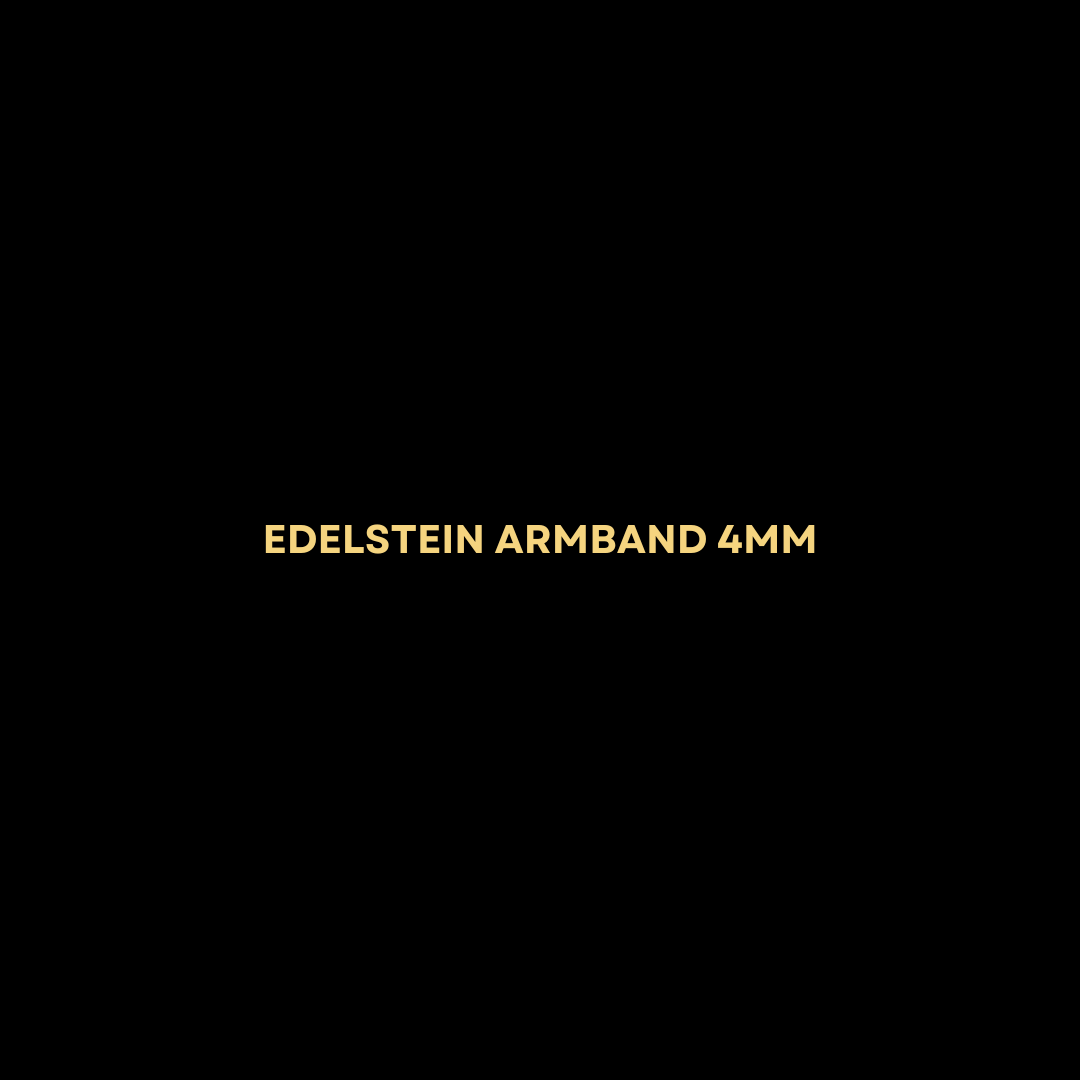 Edelstein Armband 4mm