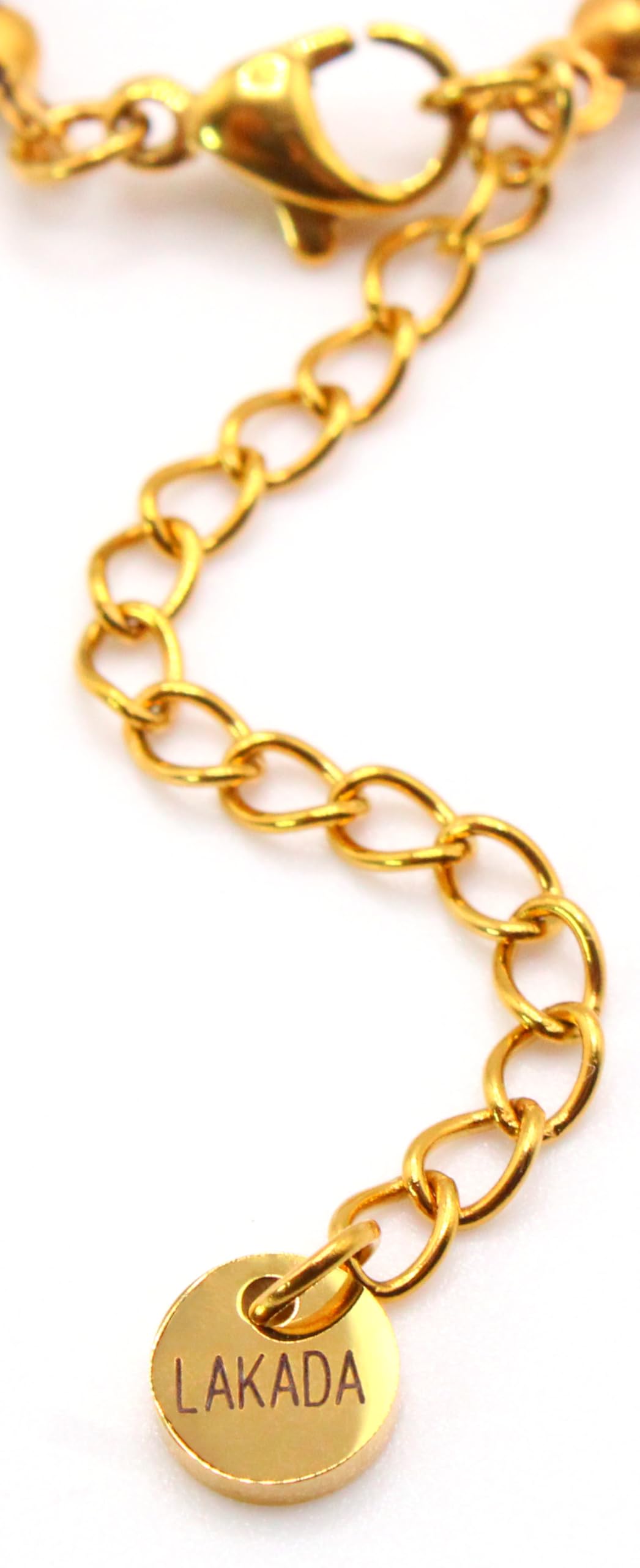 Baumachat Edelstein Halskette 4mm facettiert - Länge verstellbar