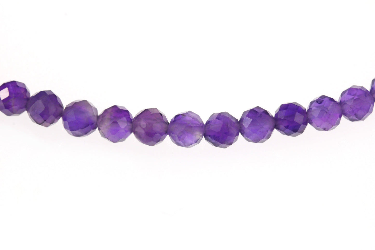 Amethyst Edelstein Armband 4mm mit Lebensbaum