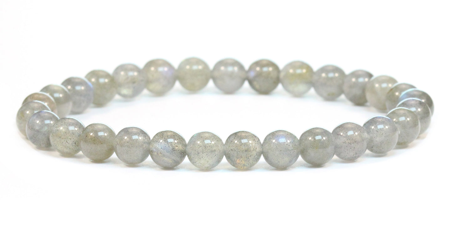 Echtes Labradorit Edelstein Armband 6mm
