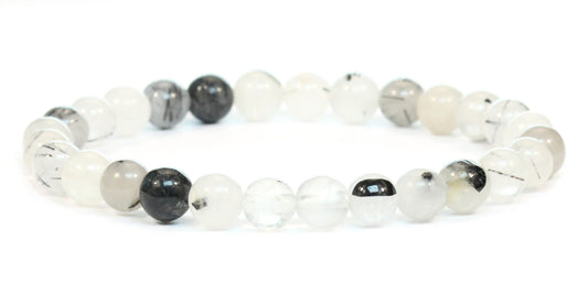 Echtes Turmalinquarz Edelstein Armband 6mm