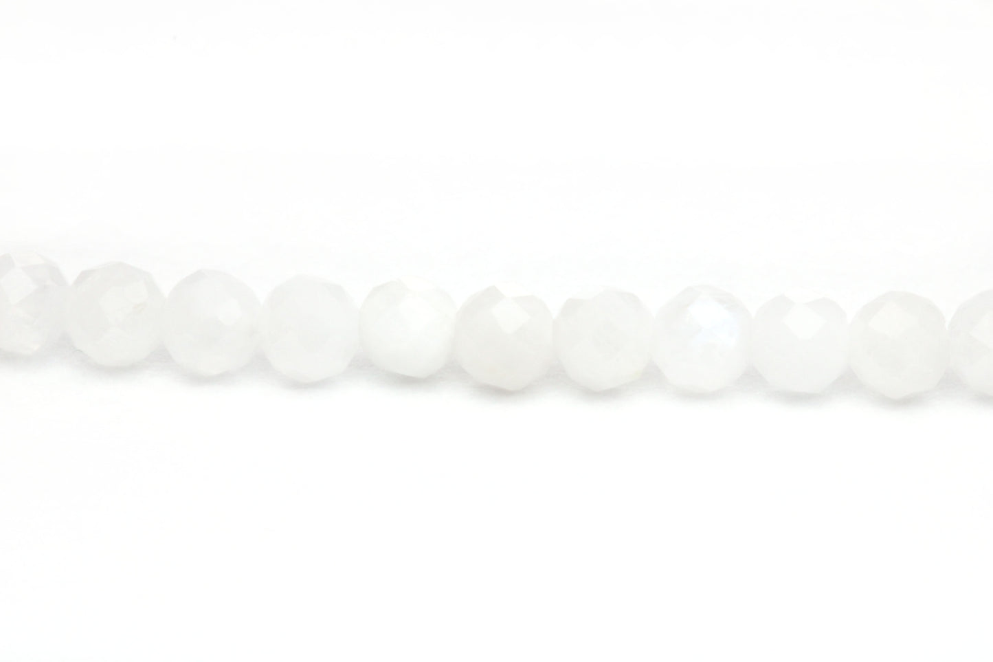 Mondstein Edelstein Armband 3mm facettiert
