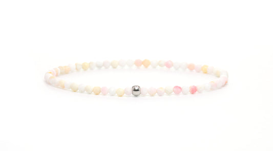 Andenopal Edelstein Armband 3mm facettiert