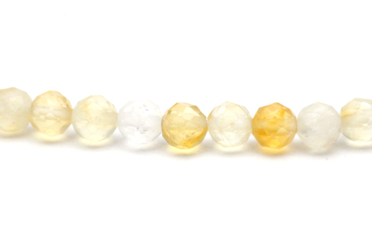 Citrin Edelstein Armband 3mm facettiert