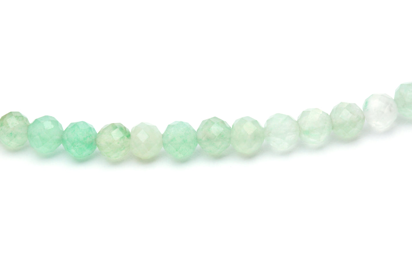 Grüner Aventurin Edelstein Armband 3mm facettiert