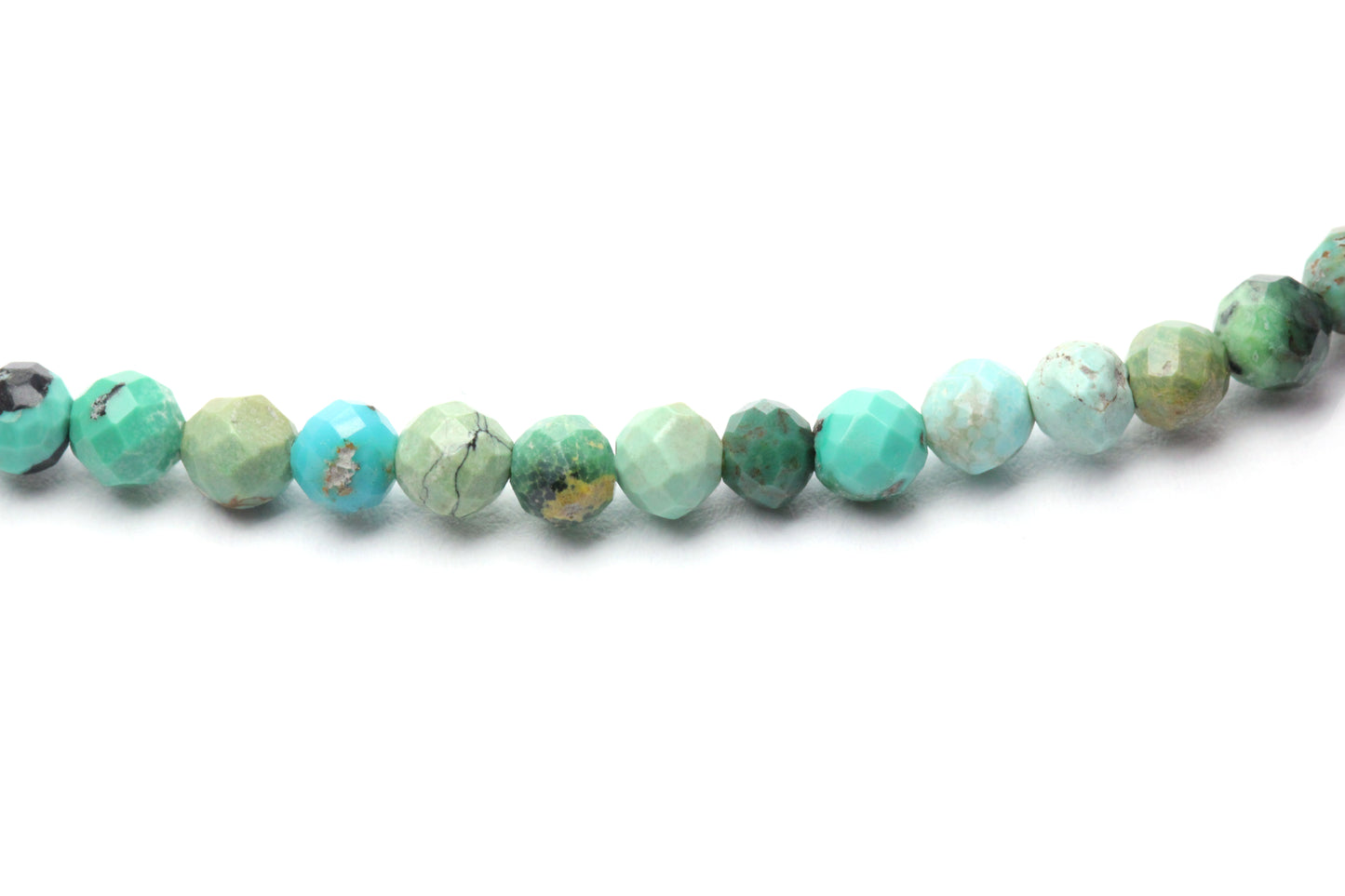 Türkis Edelstein Armband 3mm facettiert